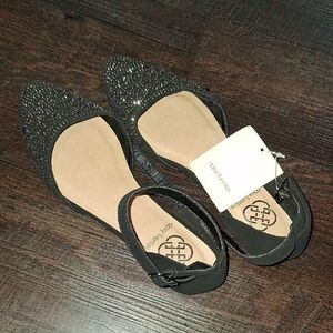 Black Glitter Women Shoes